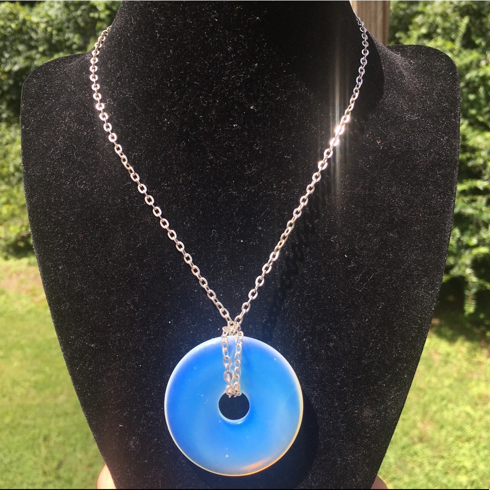 Vintage opalite necklace - Picture 6 of 10